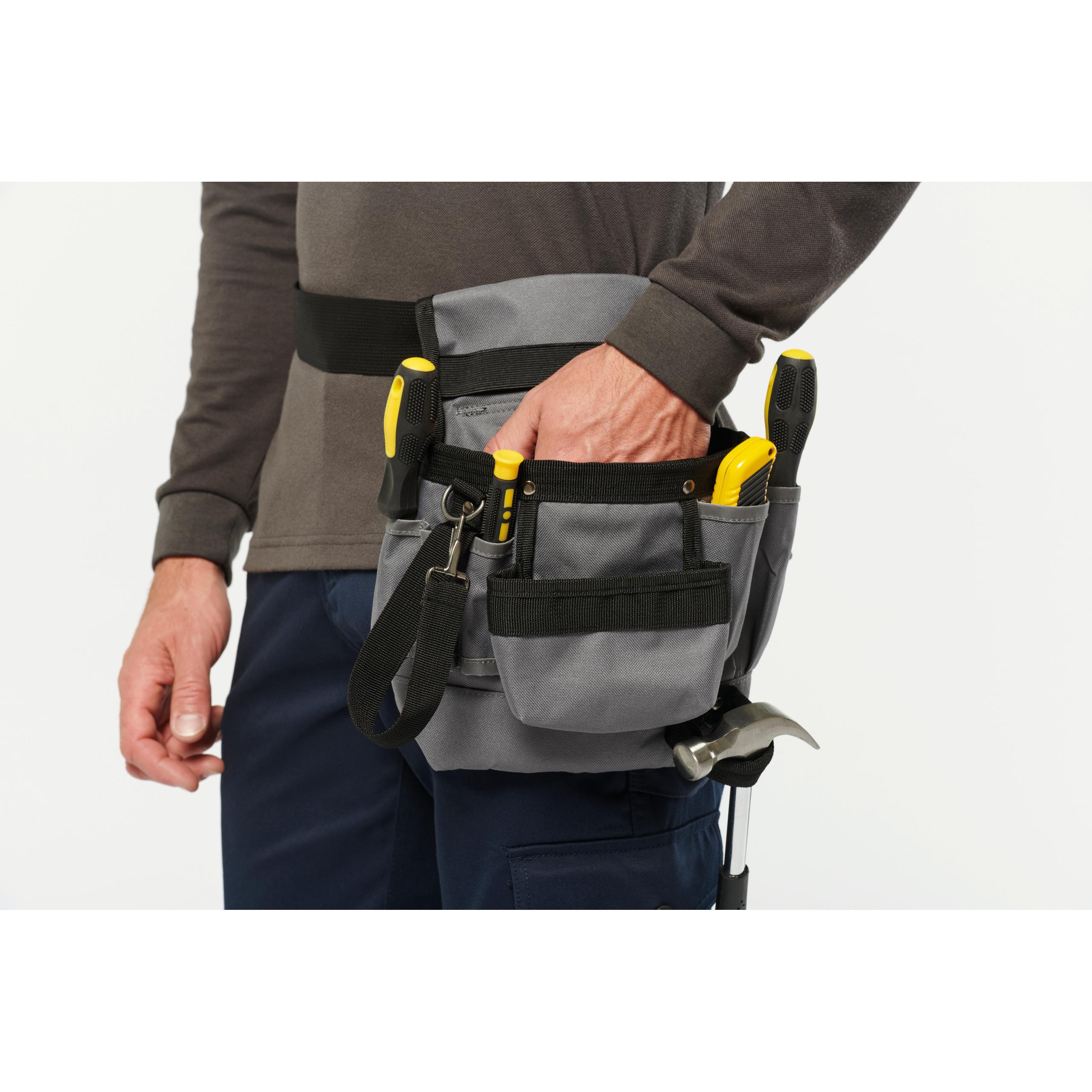 WK. Designed To Work - Sac à outils avec ceinture - Full Grey - One Size