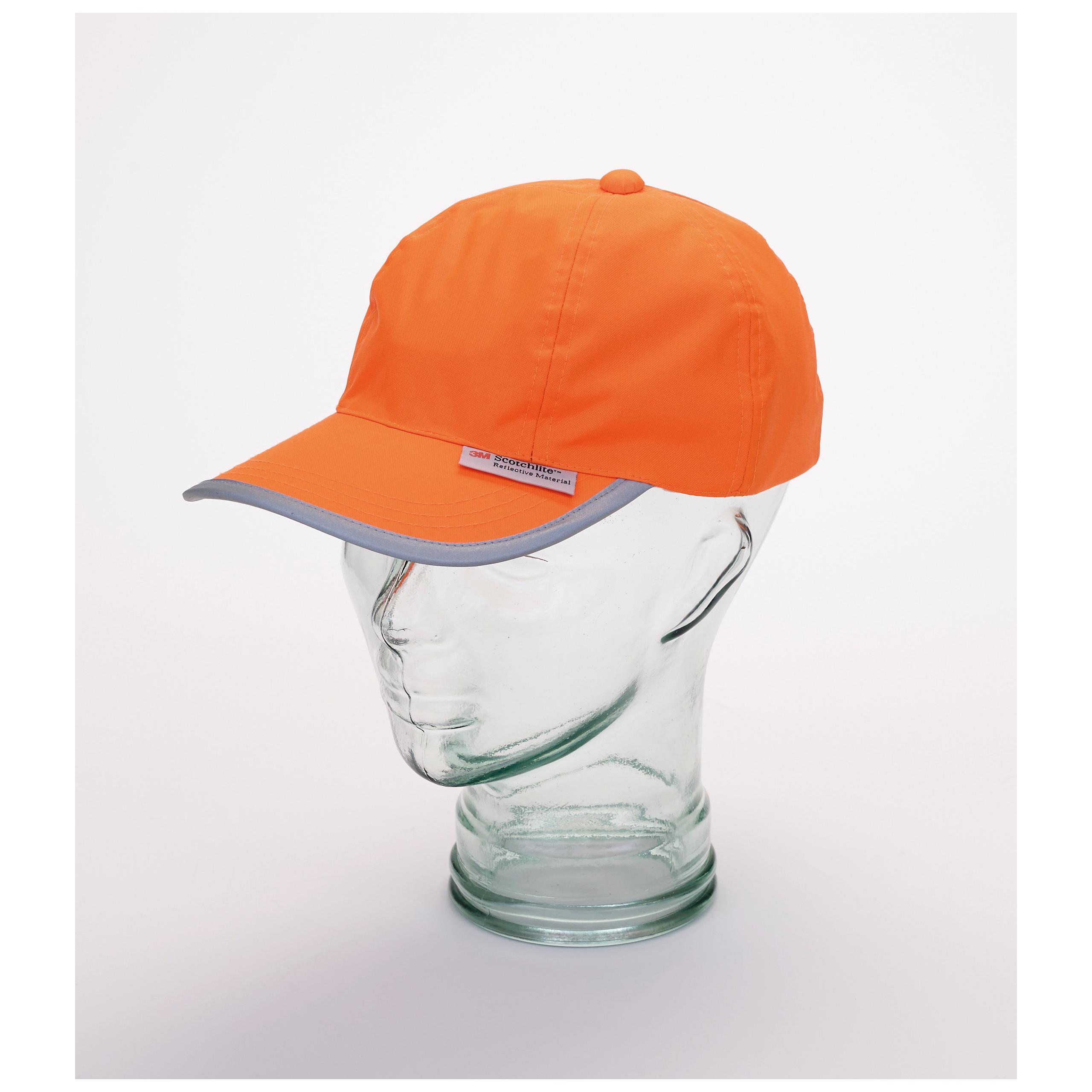 Yoko - CASQUETTE BASEBALL À BORDURES RÉFLÉCHISSANTES - Orange - One Size