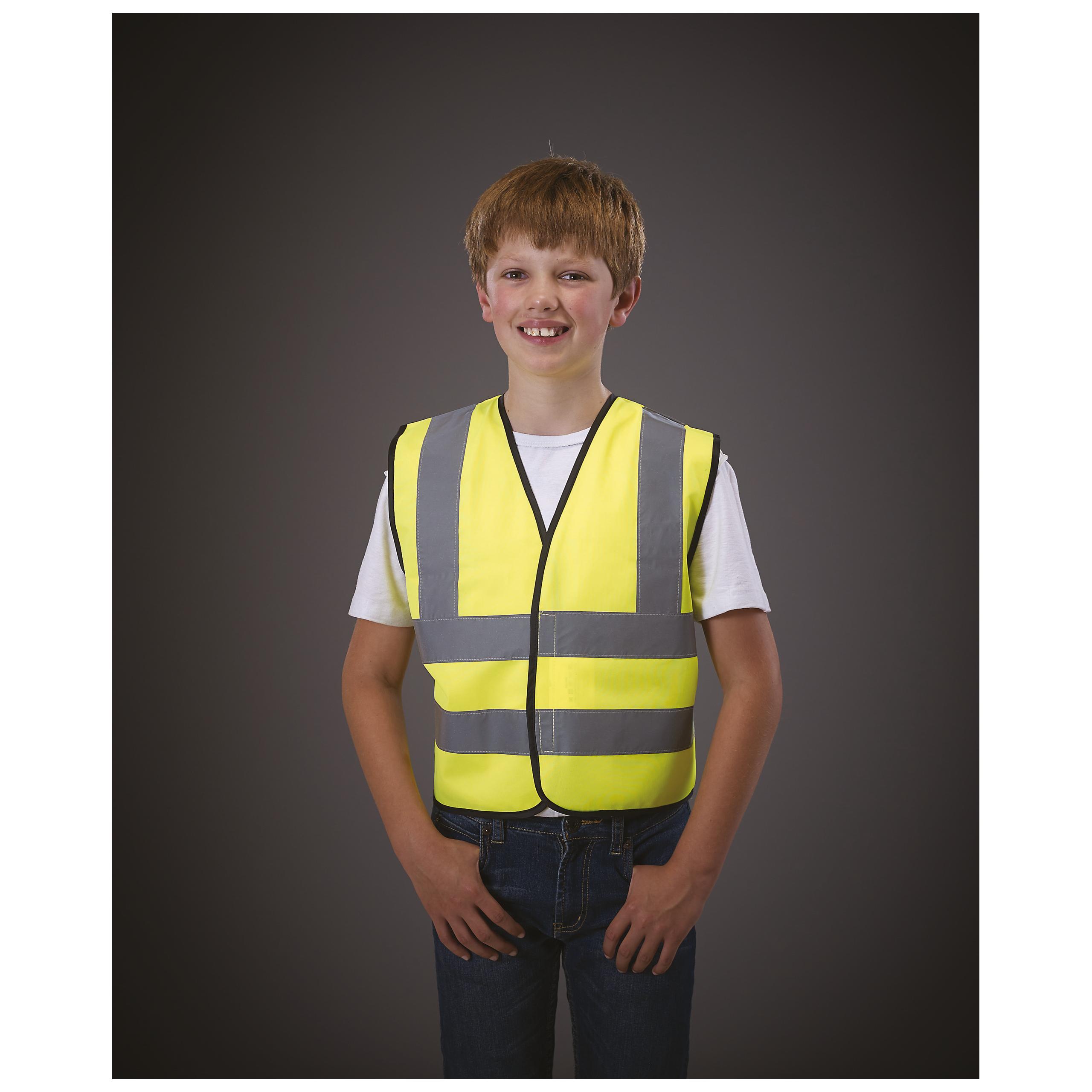 Yoko - Gilet haute visibilité enfant - Hi Vis Orange - 10/12 years (L) (10/12 ans)