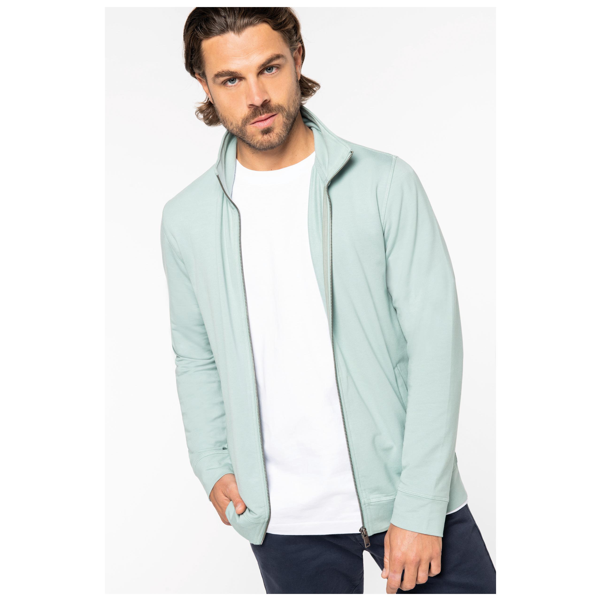 Native Spirit - Veste col montant homme - 260g - Aquamarine - XS