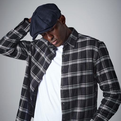 Charcoal Herringbone - L/XL