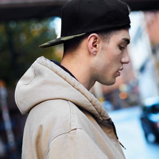 Black / Jungle Camo - One Size