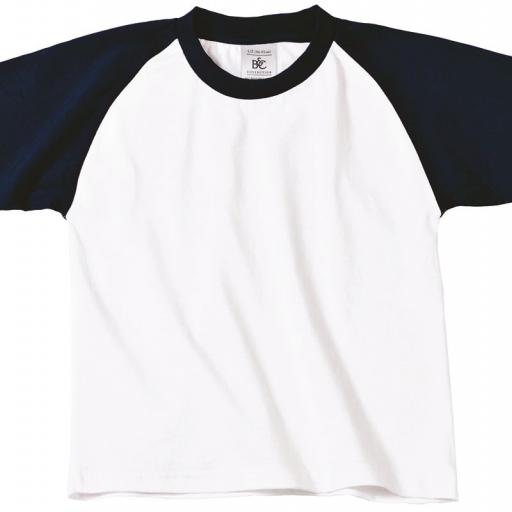 White / Navy - 12/14 ans