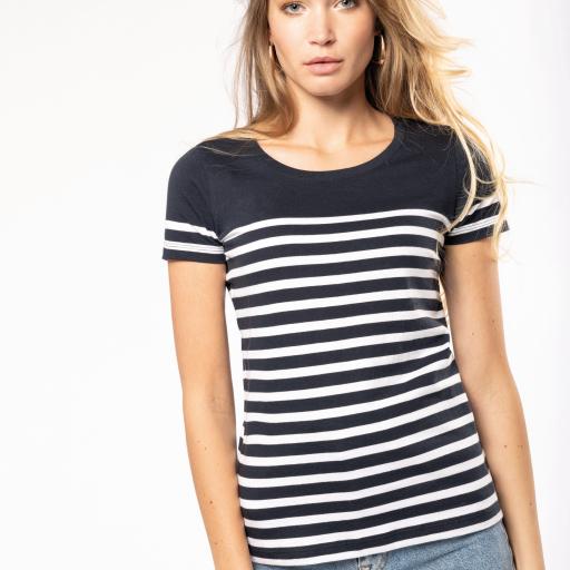 Navy / White Stripes - XS