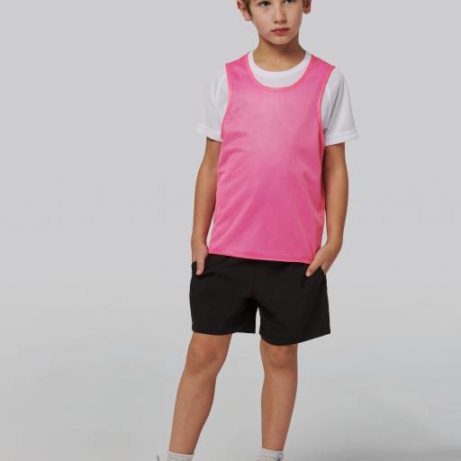 Fluorescent  Pink / Sporty Sky Blue - 6/10 ans