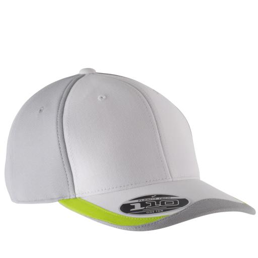 White / Silver / Lime - One Size