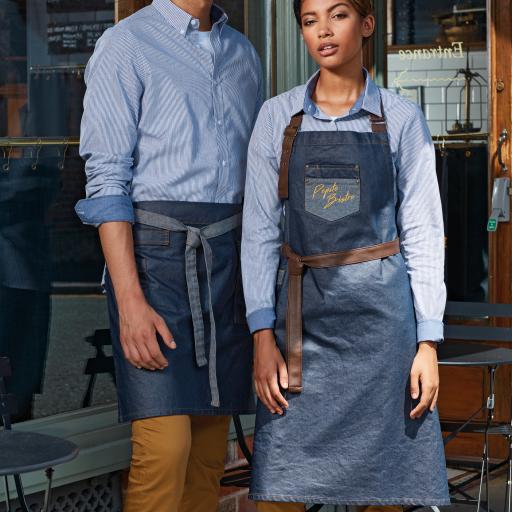 Black / Tan Denim - One Size