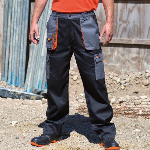 Black / Grey / Orange - 3XL (42 UK)