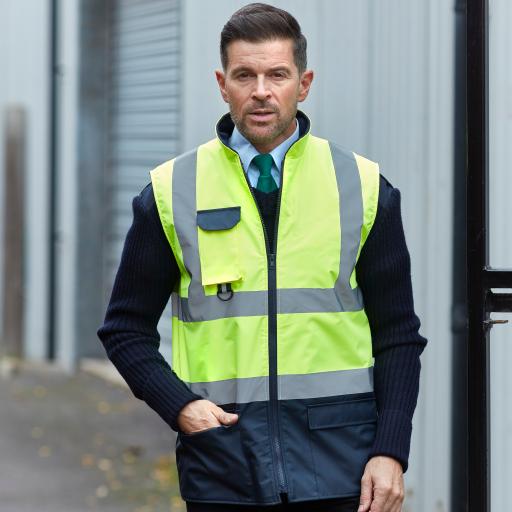 Hi Vis Yellow / Navy - S