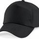 Beechfield - Casquette homme originale 5 panneaux - Black - One Size