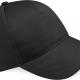 Beechfield - Casquette 5 panneaux Ultimate - Black - One Size