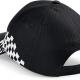 Beechfield - Casquette Grand Prix - Black / White - One Size