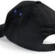 Beechfield - Casquette homme Ultimate à 5 panneaux sandwich contrasté - Black / Bright Royal - One Size