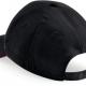 Beechfield - Casquette homme Athleisure - 6 panneaux - Black / Classic Red - One Size