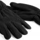 Beechfield - Gants homme Thinsulate™ en Suprafleece® - Black - L/XL