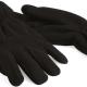 Beechfield - Gants homme Thinsulate™ en Suprafleece® - Black - L/XL