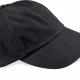 Beechfield - Casquette homme profil bas en coton brossé - 6 panneaux - Black - One Size