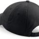 Beechfield - Casquette profil bas en coton drill - 6 panneaux - Black - One Size