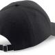 Beechfield - Casquette homme Pro-Style en coton brossé - 6 panneaux - Black - One Size