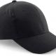 Beechfield - Casquette homme Pro-Style en coton brossé - 6 panneaux - Black - One Size