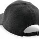 Beechfield - Casquette Baseball Athleisure - 6 panneaux - Heather Graphite - One Size