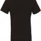 Bella + Canvas - T-SHIRT FEMME COL V PROFOND - Black - L