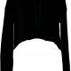 Bella + Canvas - Sweat-shirt crop à capuche femme - Black - L