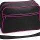 Bag Base - Sac bandoulière Rétro - Black / Fuchsia - One Size