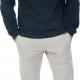 B&C - POLO HOMME SAFRAN MANCHES LONGUES - Ash - S