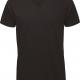 B&C - T-shirt BIO Inspire col V Homme - Black - 3XL