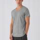 B&C - T-shirt Triblend col V Homme - Black - 3XL