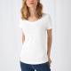 B&C - T-shirt Organic Slub Inspire Femme - Chic Anthracite - L