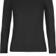 B&C - T-shirt manches longues femme #E190 - Black - 3XL