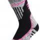 Estex - LOT DE 2 PAIRES DE CHAUSSETTES LADY - Grey / PINK - 35/38 EU