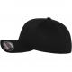 FLEXFIT - Casquette Flexfit Wooly Combed - BLACK - S/M