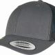 FLEXFIT - Casquette classic retro trucker - BLACK / WHITE - One Size