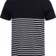 Front Row - T-SHIRT BRETON À MANCHES COURTES - Navy / White - XS