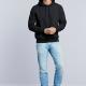 Gildan - SWEAT-SHIRT CAPUCHE DRYBLEND® - Black - S