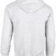 Gildan - SWEAT-SHIRT HOMME ZIPPÉ CAPUCHE HEAVY BLEND™ - Ash - S