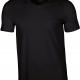 Gildan - T-shirt Homme Col V Premium - Black - S