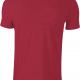 Gildan - T-SHIRT HOMME COL ROND SOFTSTYLE - Antique Cherry Red - XL