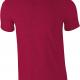 Gildan - T-SHIRT HOMME COL ROND SOFTSTYLE - Antique Cherry Red - XL