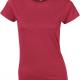 Gildan - T-SHIRT FEMME COL ROND SOFTSTYLE - Antique Cherry Red - S