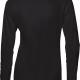 Gildan - T-SHIRT FEMME MANCHES LONGUES SOFTSTYLE - Black - S