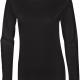 Gildan - T-SHIRT FEMME MANCHES LONGUES SOFTSTYLE - Black - S