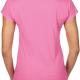 Gildan - T-SHIRT FEMME COL V SOFTSTYLE - Azalea - L