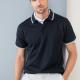 Henbury - Polo Cool Plus avec liseré - Black / Red - XXL