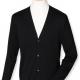 Henbury - CARDIGAN HOMME - Black - XXL