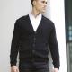 Henbury - CARDIGAN HOMME - Black - XXL