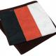 Kariban - Drap de plage rayé - Black / Orange / White / Chocolate - One Size